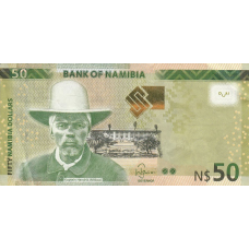 P13c Namibia - 50 Dollars Year 2019